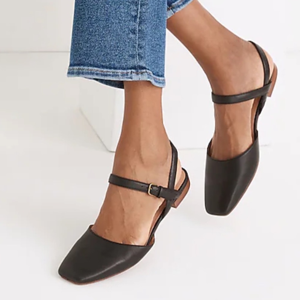 Madewell The Jeanna Slingback Flat